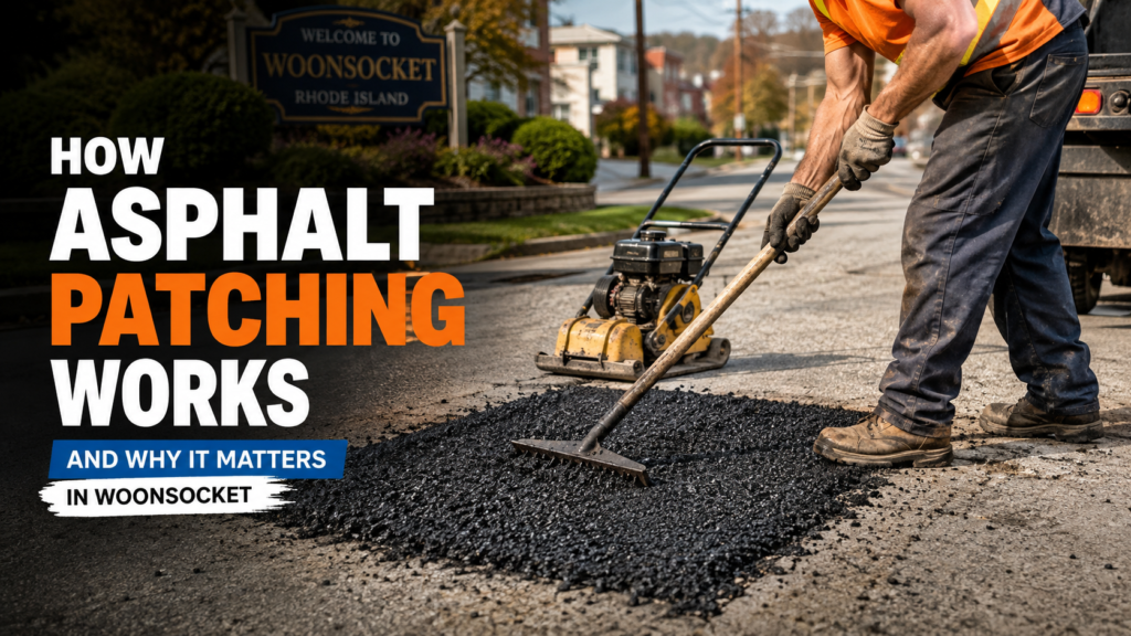 How Asphalt Patching Works and Why It Matters in Woonsocket